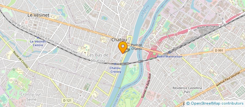 localisation de l'entreprise MADAME ALEXANDRA SOMAT  CHATOU