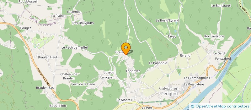 localisation de l'entreprise MADAME ALEXANDRA SORINE  CALVIAC-EN-PERIGORD