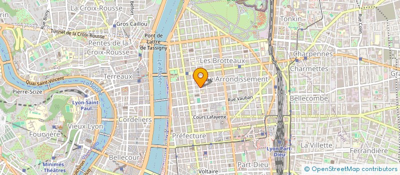 localisation de l'entreprise MADAME ALEXANDRA SOUFI à LYON