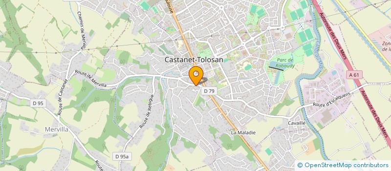 localisation de l'entreprise MADAME ALEXANDRA SOULAGES à CASTANET-TOLOSAN