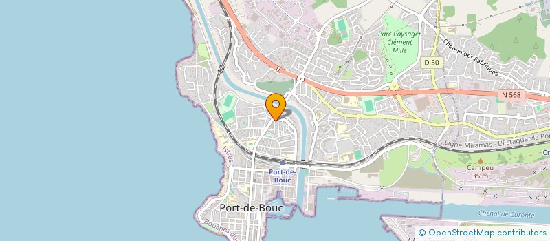 localisation de l'entreprise MADAME ALEXANDRA SPADOTTO à MARTIGUES