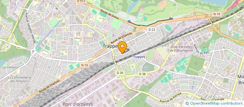 localisation de l'entreprise MADAME ALEXANDRA STANESCU à TRAPPES