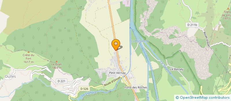 localisation de l'entreprise MADAME ALEXANDRA STERN  LE BOURG-D'OISANS