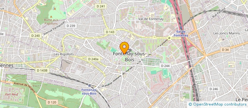 localisation de l'entreprise MADAME ALEXANDRA STOFFAES à FONTENAY-SOUS-BOIS