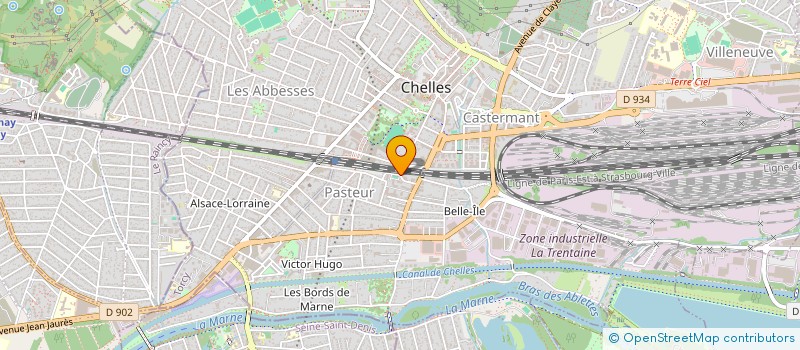 localisation de l'entreprise MADAME ALEXANDRA STOICUTA  CHELLES