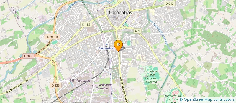 localisation de l'entreprise MADAME ALEXANDRA STRASSNER à CARPENTRAS