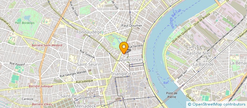 localisation de l'entreprise MADAME ALEXANDRA STRUK  BORDEAUX