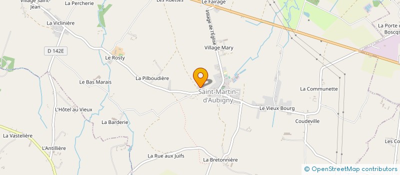 localisation de l'entreprise MADAME ALEXANDRA SUBLIN  SAINT-MARTIN-D'AUBIGNY