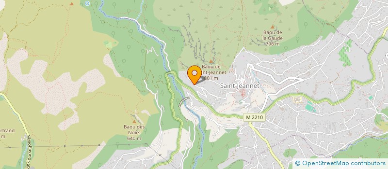 localisation de l'entreprise MADAME ALEXANDRA SUTCLIFFE  SAINT-JEANNET