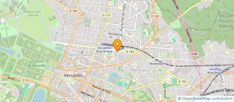 localisation de l'entreprise MADAME ALEXANDRA SZNITEN à VERSAILLES