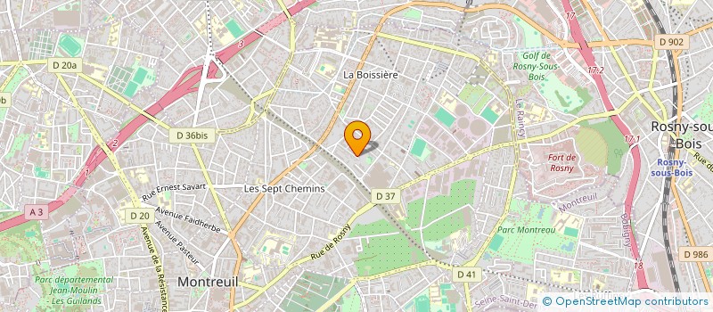 localisation de l'entreprise MADAME ALEXANDRA TACHE à MONTREUIL