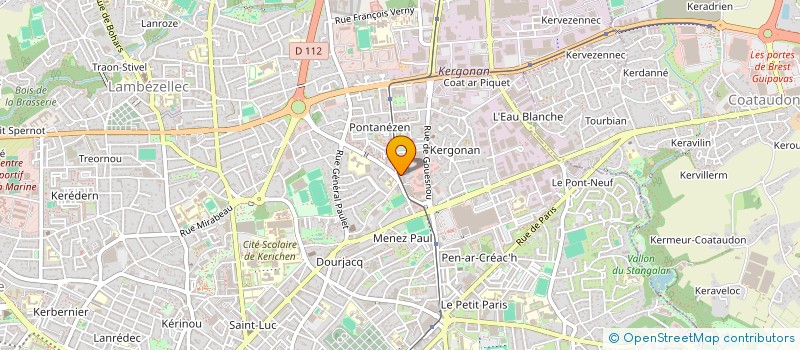 localisation de l'entreprise MADAME ALEXANDRA TALARMAIN à BREST