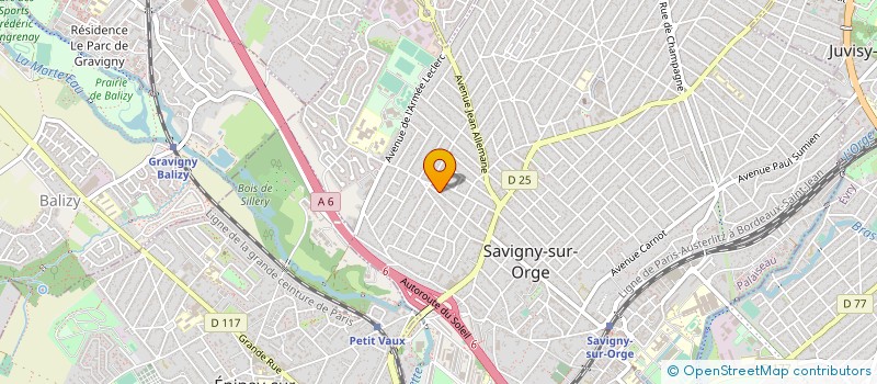 localisation de l'entreprise MADAME ALEXANDRA TARTASSE à SAVIGNY-SUR-ORGE