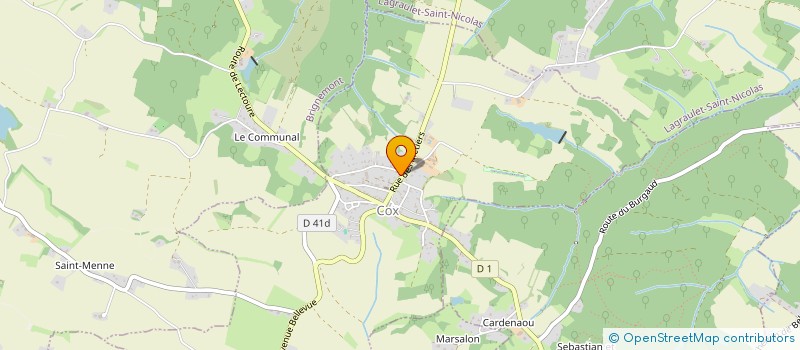 localisation de l'entreprise MADAME ALEXANDRA TAUPIAC  COX