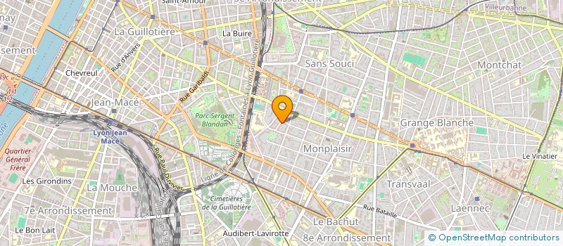 localisation de l'entreprise MADAME ALEXANDRA TAVERNIER  LYON