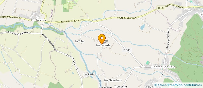 localisation de l'entreprise MADAME ALEXANDRA TAVERNIER à CHATEAUDOUBLE