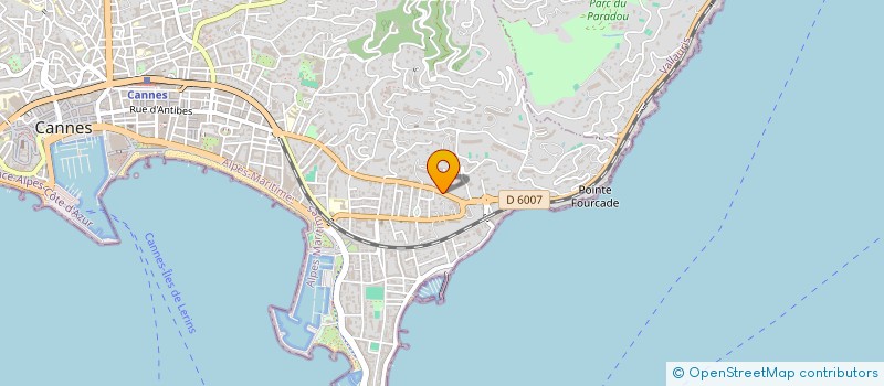 localisation de l'entreprise MADAME ALEXANDRA TENCE à CANNES