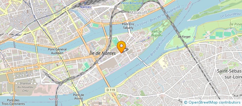 localisation de l'entreprise MADAME ALEXANDRA THEBAULT à NANTES