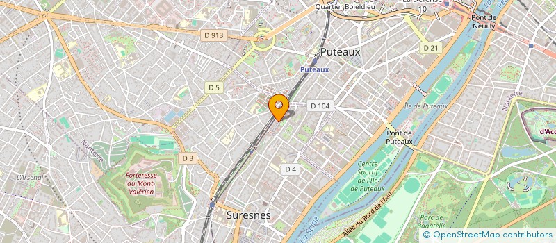 localisation de l'entreprise MADAME ALEXANDRA THOMAS à SURESNES
