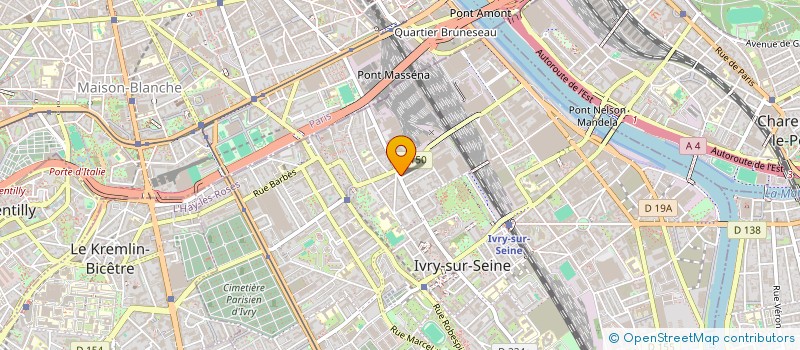 localisation de l'entreprise MADAME ALEXANDRA TIMAKOVA  IVRY-SUR-SEINE