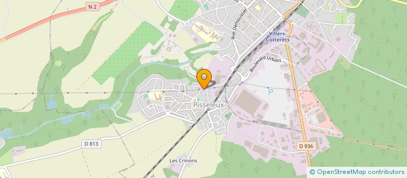 localisation de l'entreprise MADAME ALEXANDRA TODESCHINI  VILLERS-COTTERETS