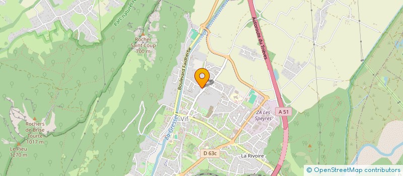 localisation de l'entreprise MADAME ALEXANDRA TODO BOM  VIF