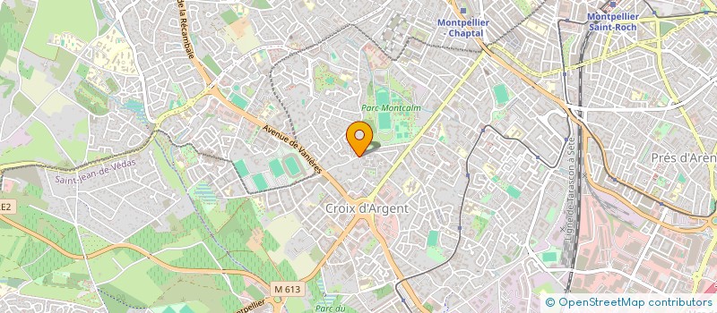 localisation de l'entreprise MADAME ALEXANDRA TOUZET à MONTPELLIER