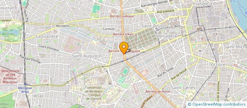 localisation de l'entreprise MADAME ALEXANDRA TRAMULLAS à BORDEAUX