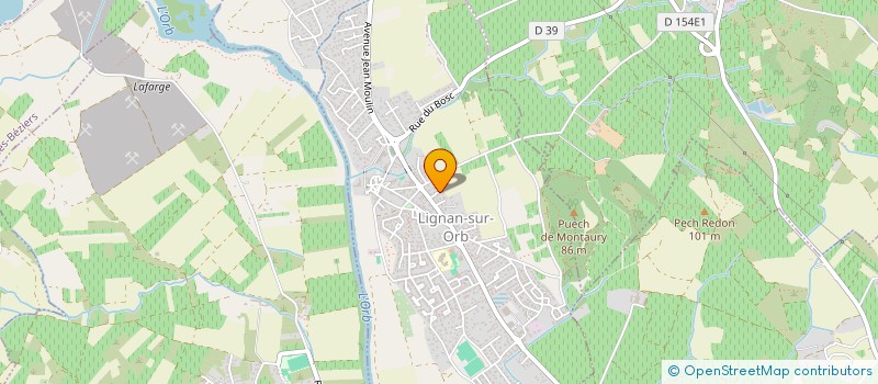 localisation de l'entreprise MADAME ALEXANDRA TRAPP à LIGNAN-SUR-ORB