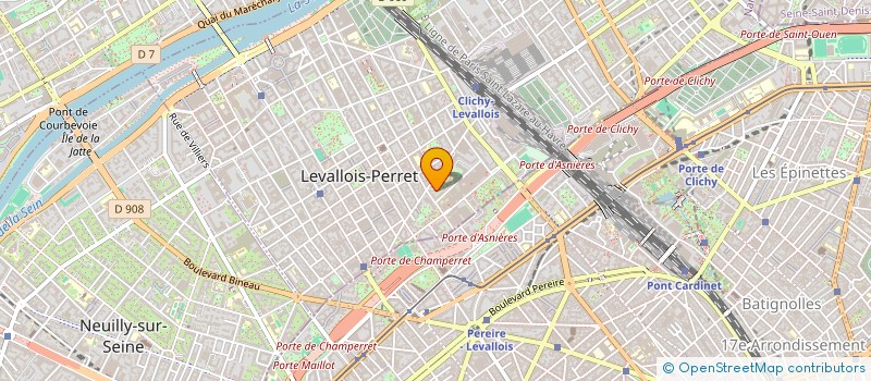 localisation de l'entreprise MADAME ALEXANDRA TREGOUET à LEVALLOIS-PERRET