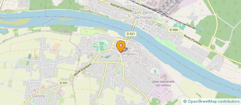 localisation de l'entreprise MADAME ALEXANDRA TREIZEL  JARGEAU