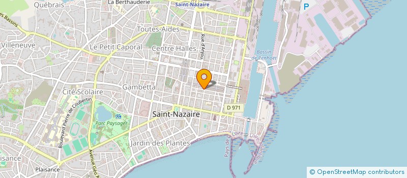 localisation de l'entreprise MADAME ALEXANDRA TRIGODET  SAINT-NAZAIRE