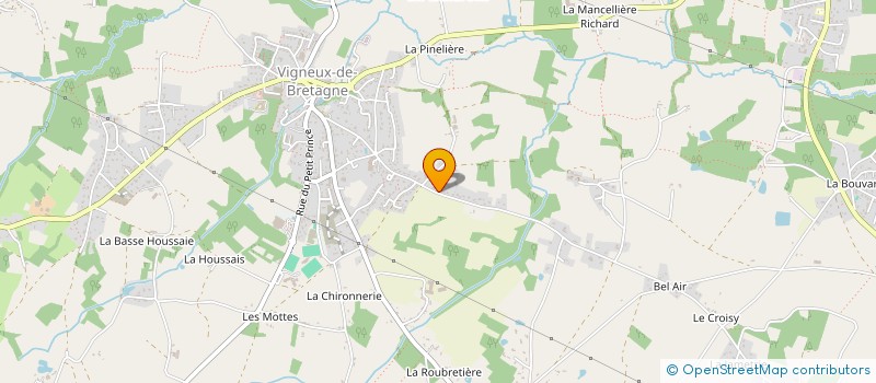 localisation de l'entreprise MADAME ALEXANDRA TROFFIGUE  VIGNEUX-DE-BRETAGNE