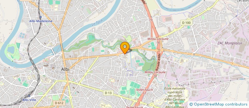 localisation de l'entreprise MADAME ALEXANDRA TURKOWSKI à ALBI