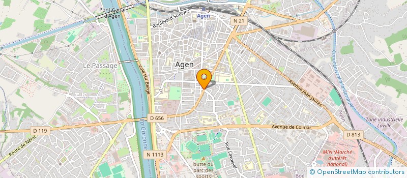 localisation de l'entreprise MADAME ALEXANDRA TURRINI  AGEN