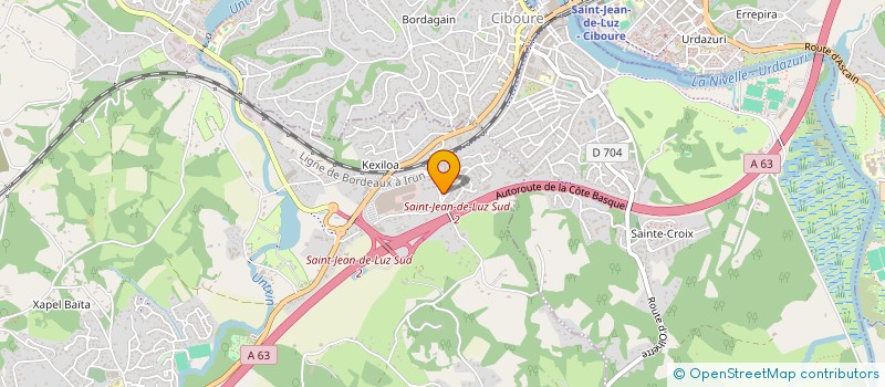 localisation de l'entreprise MADAME ALEXANDRA VAGAGGINI  BILLERE