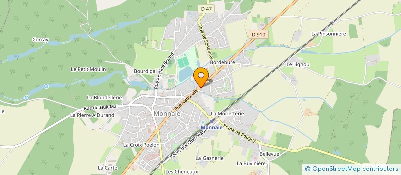 localisation de l'entreprise MADAME ALEXANDRA VAGNINI à REUGNY