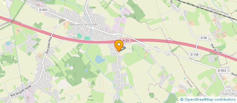 localisation de l'entreprise MADAME ALEXANDRA VAN-HOED  TOURCOING