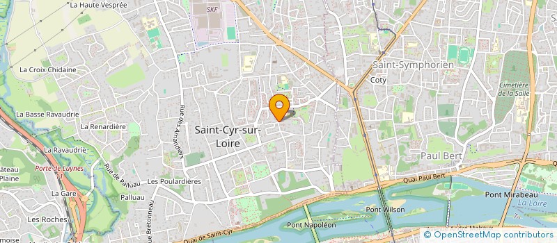 localisation de l'entreprise MADAME ALEXANDRA VASSAULT  SAINT-CYR-SUR-LOIRE