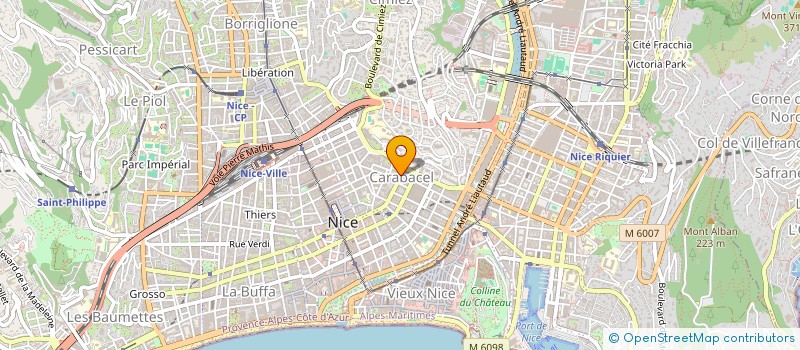localisation de l'entreprise MADAME ALEXANDRA VAZAKAS à NICE
