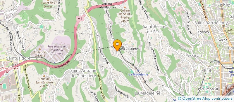 localisation de l'entreprise MADAME ALEXANDRA VERDOIA  NICE