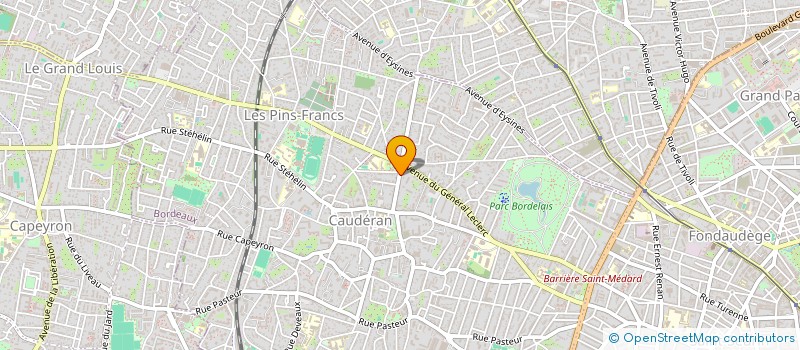 localisation de l'entreprise MADAME ALEXANDRA VERHAGEN  BORDEAUX