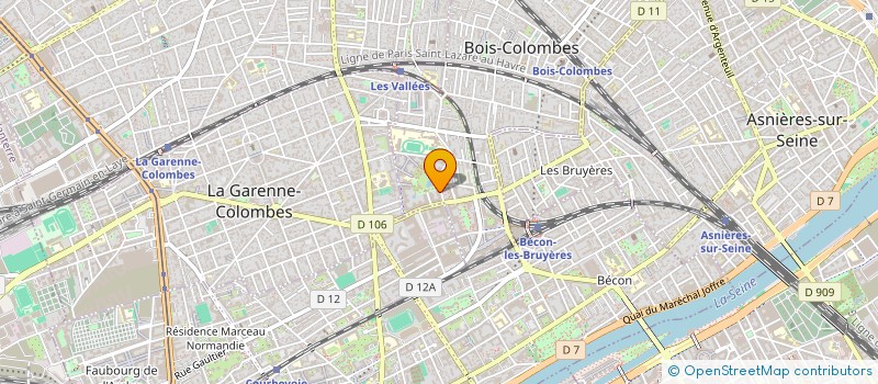 localisation de l'entreprise MADAME ALEXANDRA VERMUE à BOIS-COLOMBES