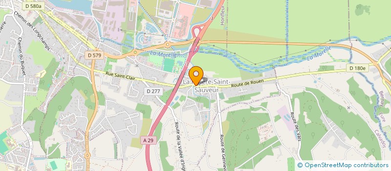 localisation de l'entreprise MADAME ALEXANDRA VERON  LA RIVIERE-SAINT-SAUVEUR