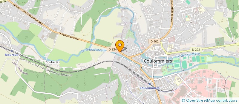 localisation de l'entreprise MADAME ALEXANDRA VERSCHORE à COULOMMIERS