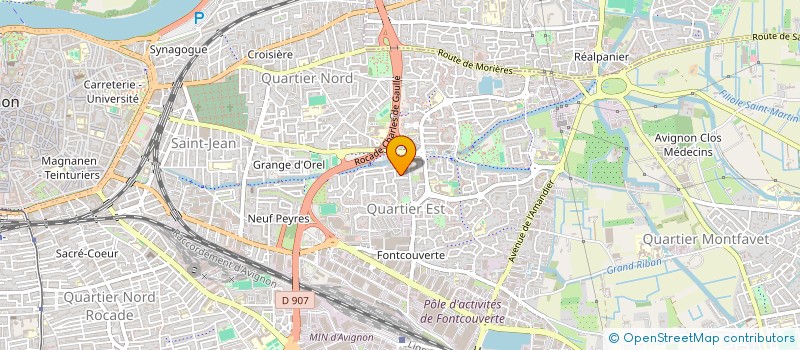 localisation de l'entreprise MADAME ALEXANDRA VIAILLY  AVIGNON