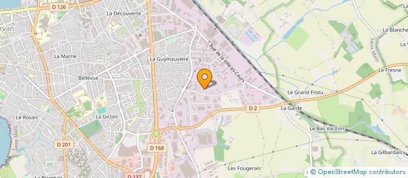 localisation de l'entreprise MADAME ALEXANDRA VIEULOUP à SAINT-MALO