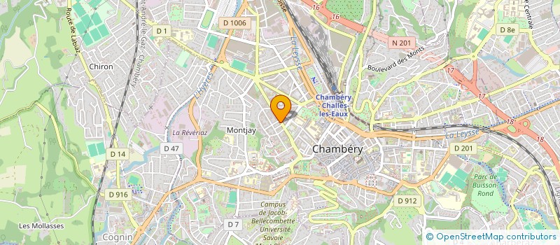 localisation de l'entreprise MADAME ALEXANDRA VILCU  CHAMBERY