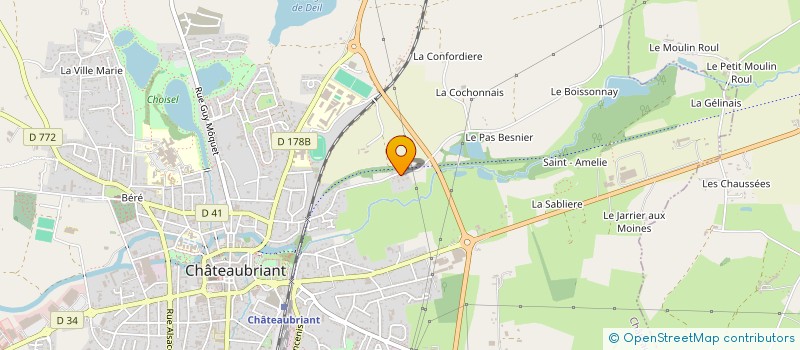 localisation de l'entreprise MADAME ALEXANDRA VILLOT à CHATEAUBRIANT