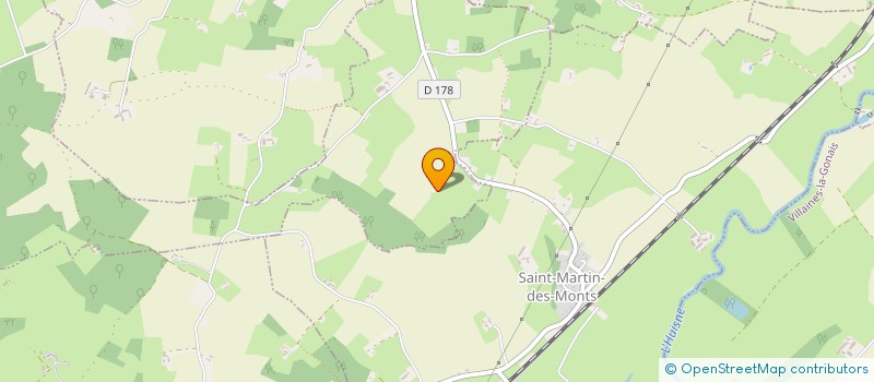 localisation de l'entreprise MADAME ALEXANDRA VINCON  LA BOSSE